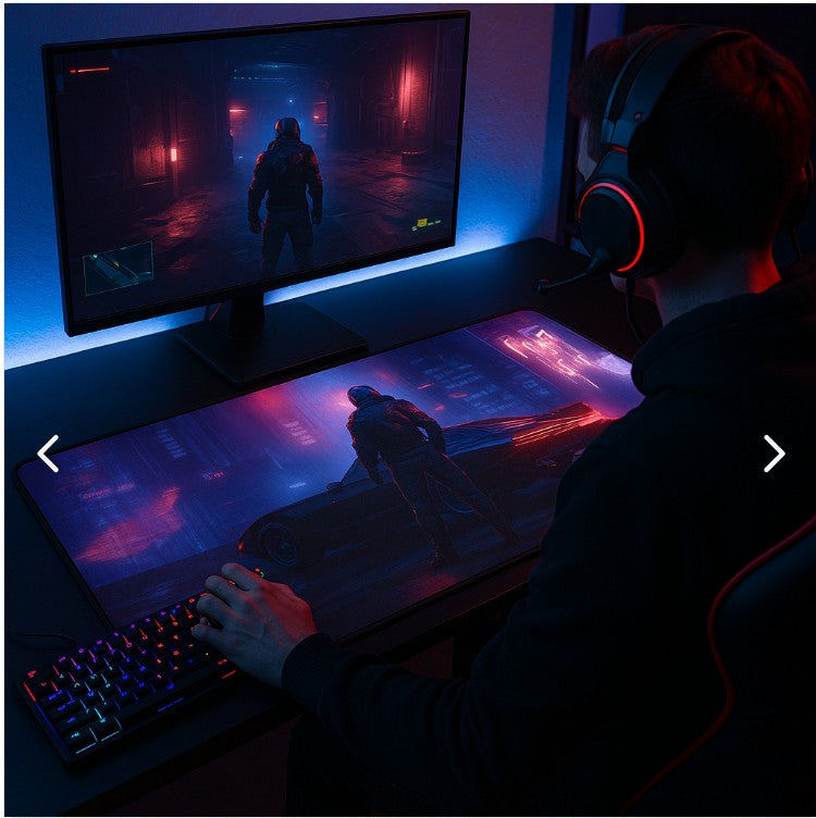 Mousepad Gamer XL Mapa Mundial 55