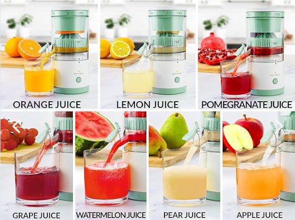 Exprimidor eléctrico de jugo inalámbrico