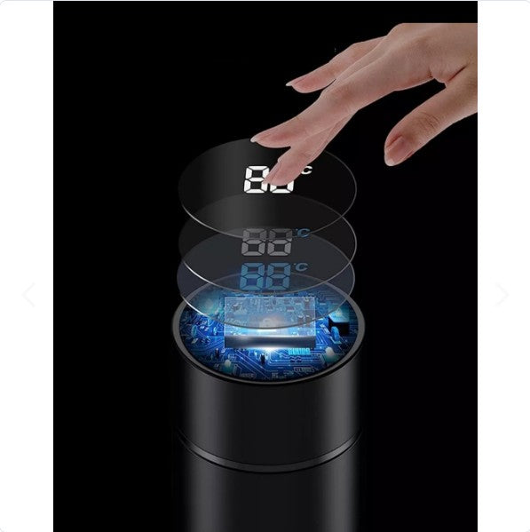 Termo Inteligente Digital LED - Botella Térmica con Display Táctil